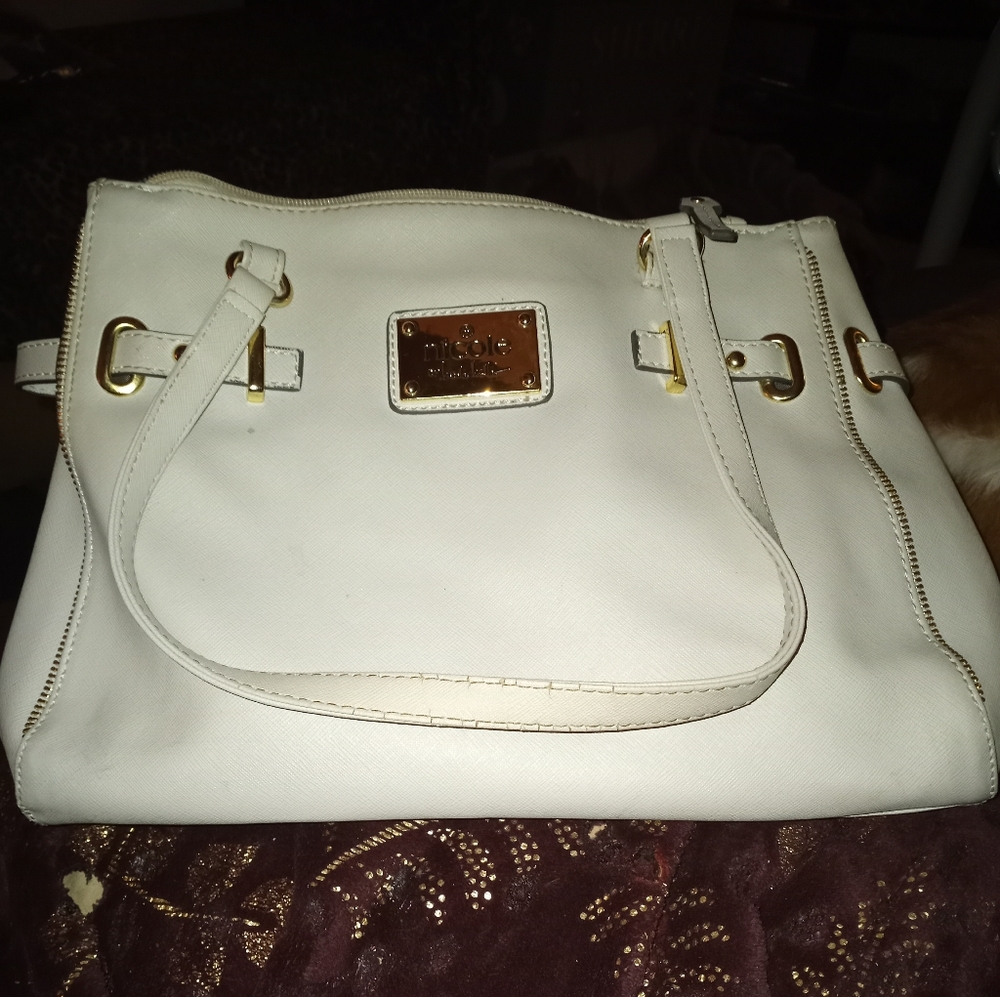 White purse